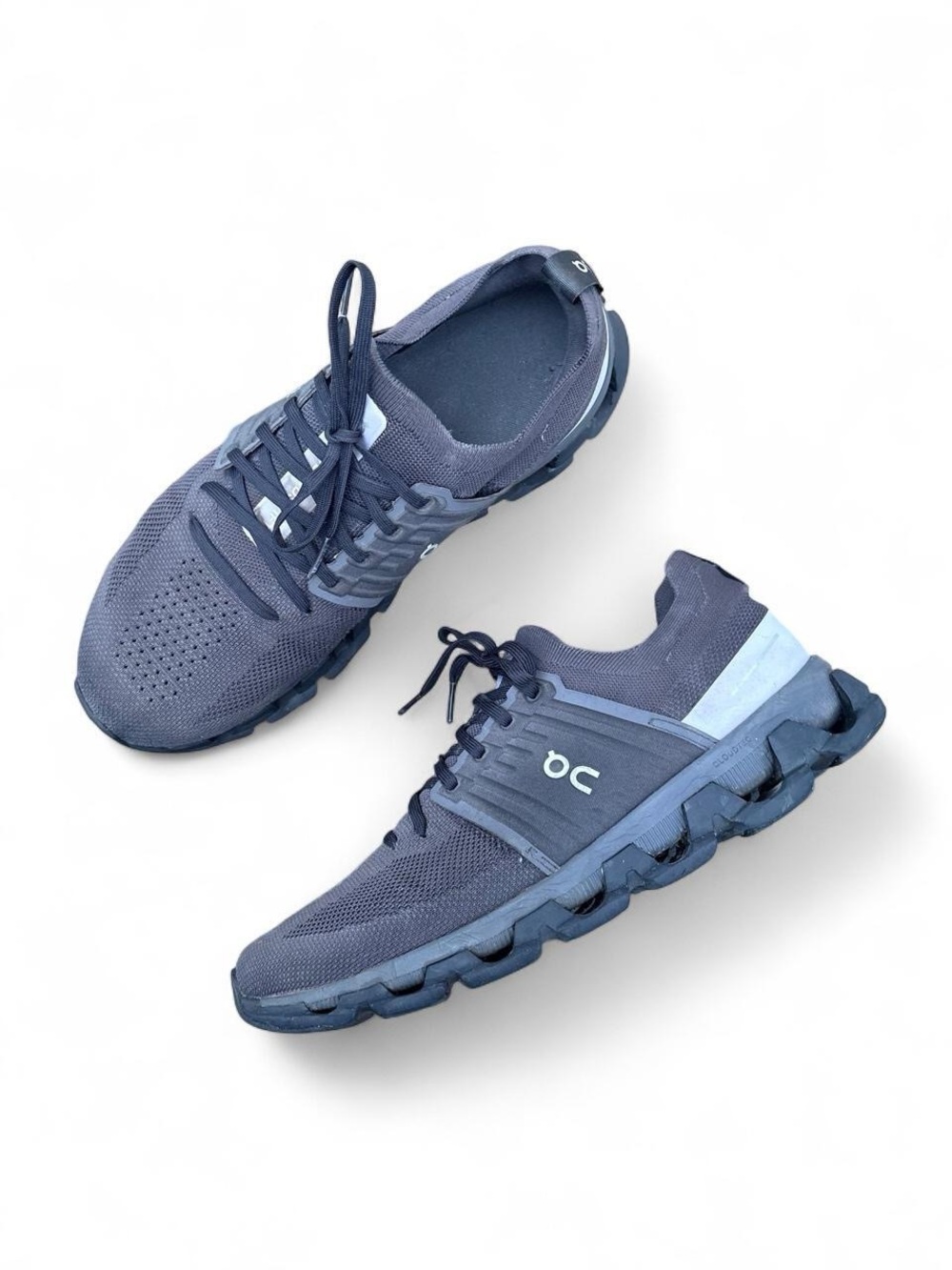 On Cloudswift 3 Running Shoes – Dark Gray/Black, Men’s 10.5